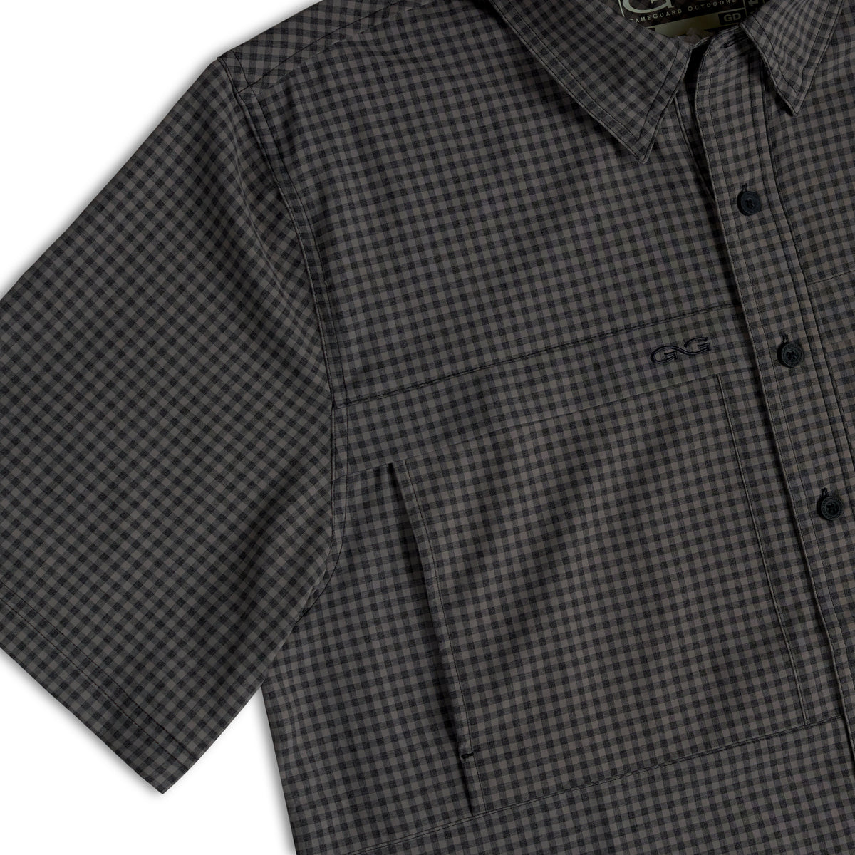 GunMetal TekCheck Men's Shirt by GameGuard