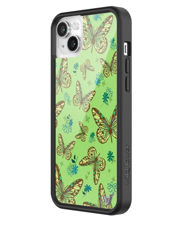 Wildflower Butterfly | Sage iPhone Case