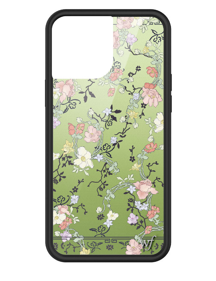 Wildflower Gallery Girlie Green iPhone Case