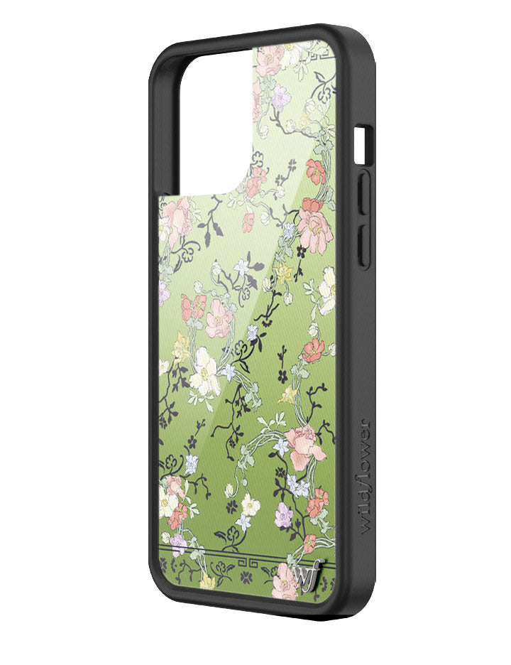 Wildflower Gallery Girlie Green iPhone Case