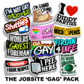 The Jobsite 'GAG' Sticker Pack