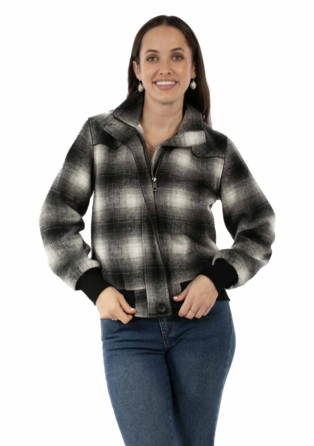 Honey Creek Baseball Plaid - Women's Jacket