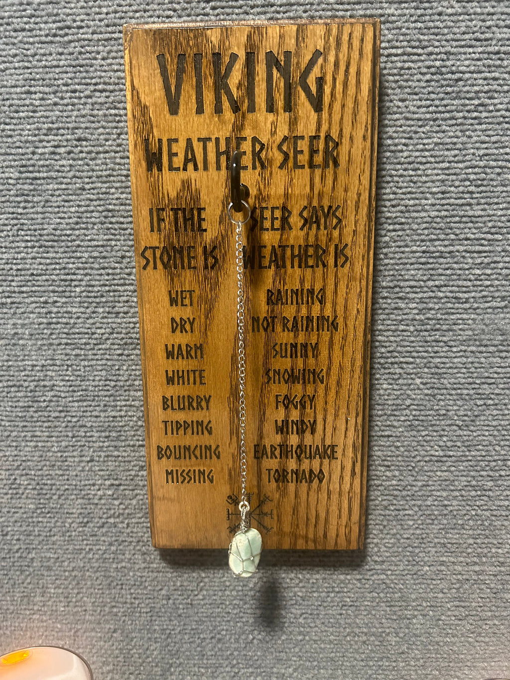 Handmade Viking Weather Seer