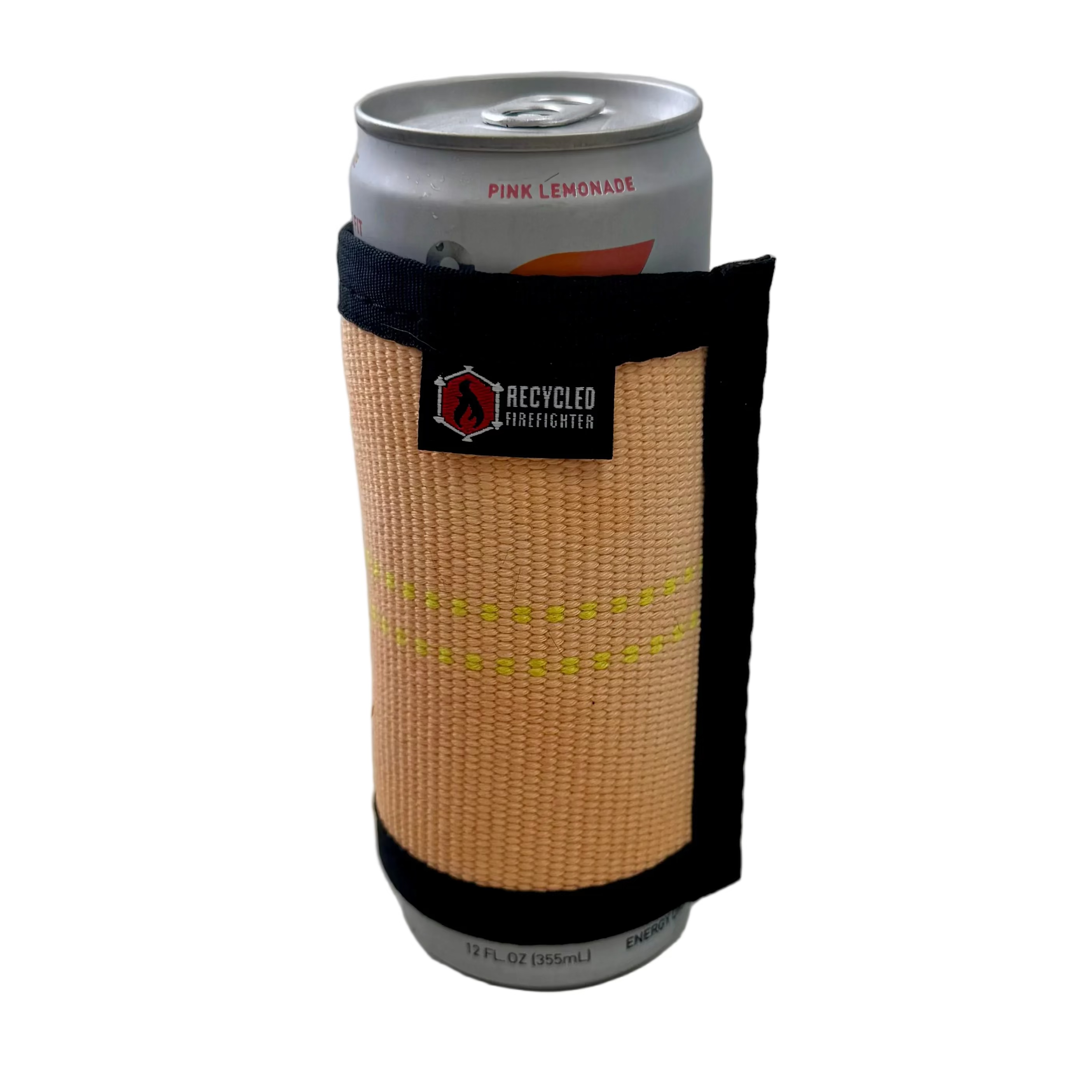 Recycled Firefighter Drink Sleeve - Firehose - Skinny
