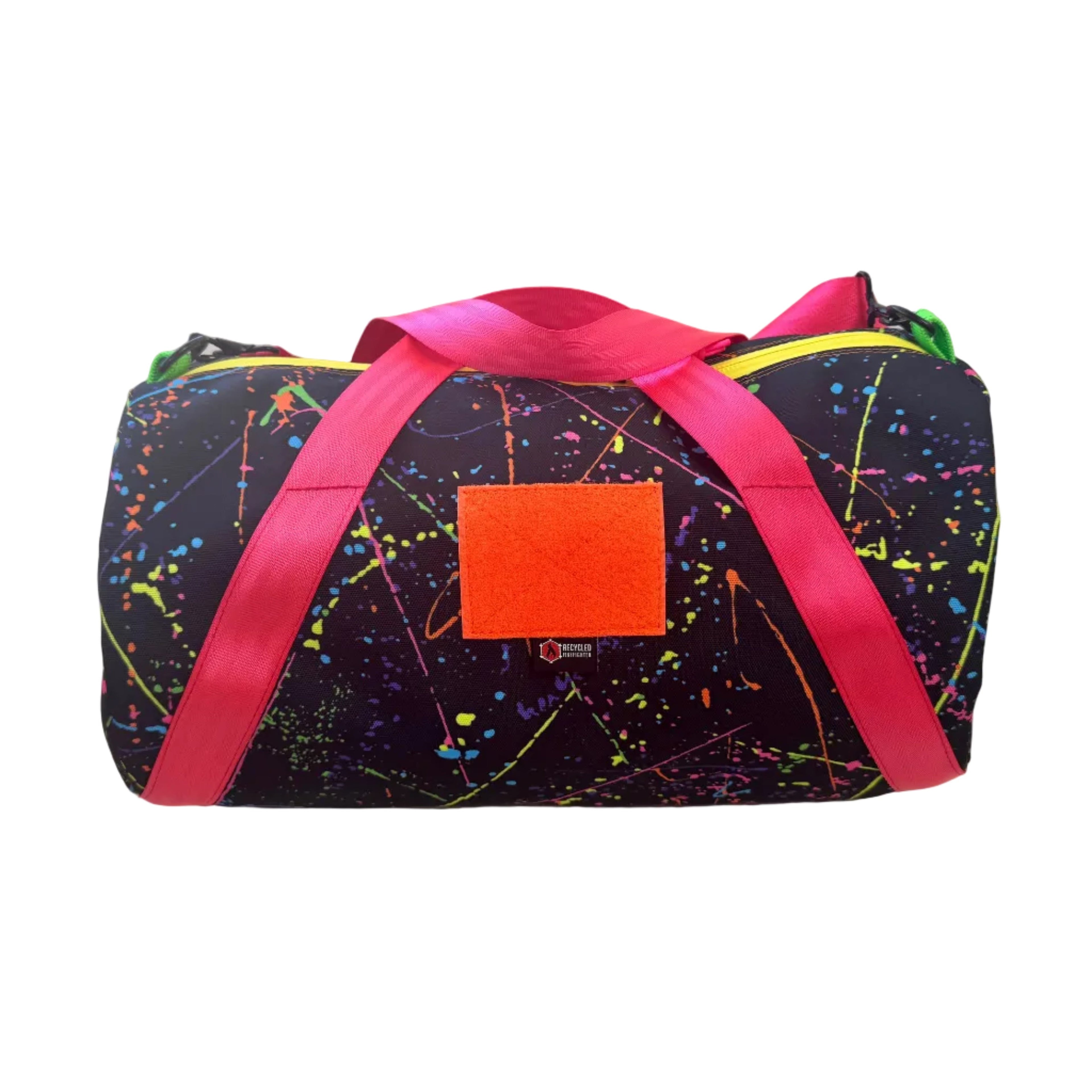 Recycled Firefighter Barrel Duffle Bag 1000D