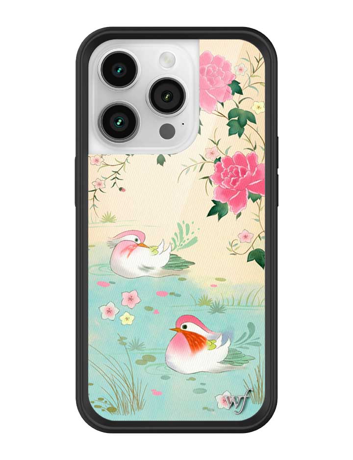 Wildflower Lovers Lagoon iPhone Case
