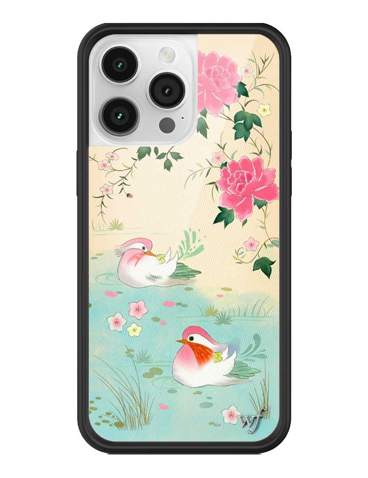 Wildflower Lovers Lagoon iPhone Case