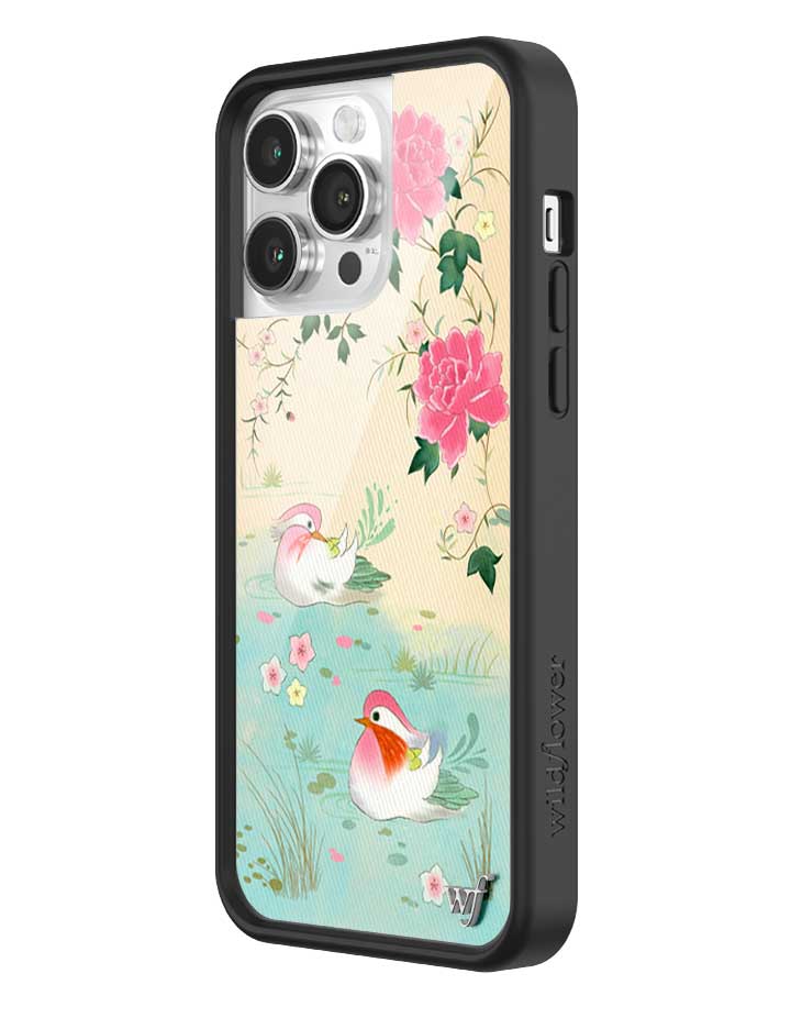 Wildflower Lovers Lagoon iPhone Case