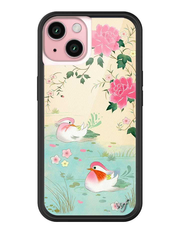 Wildflower Lovers Lagoon iPhone Case