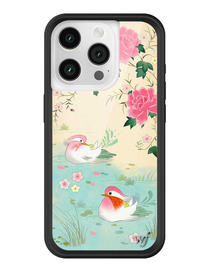 Wildflower Lovers Lagoon iPhone Case