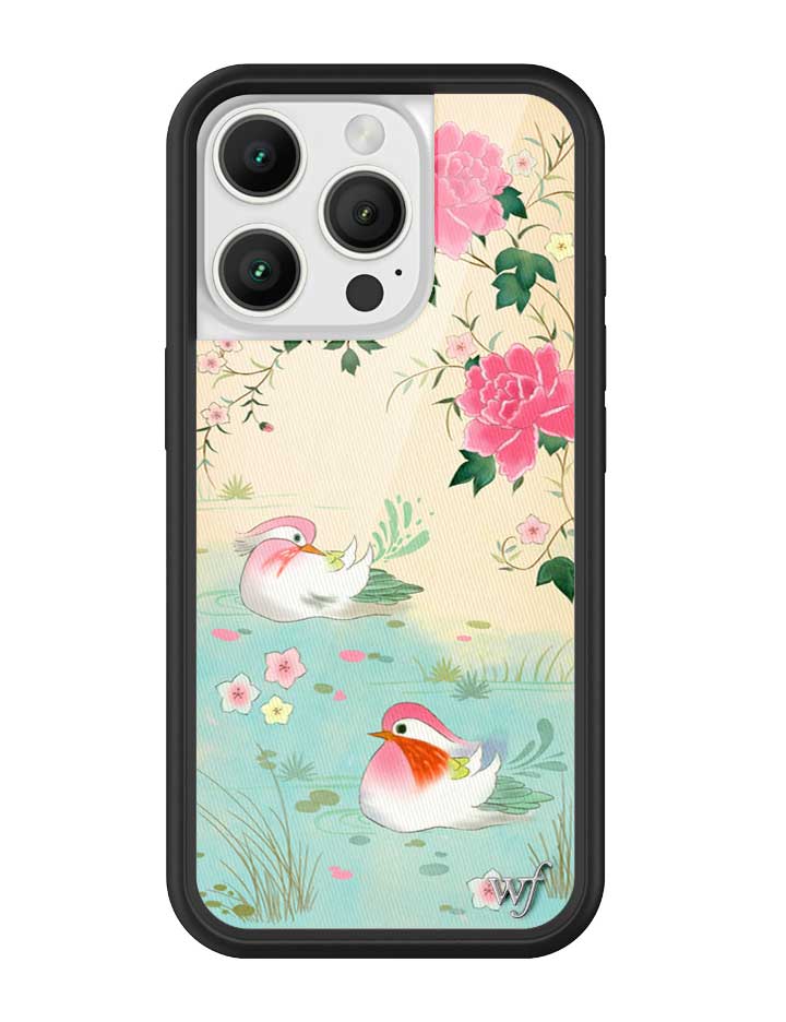 Wildflower Lovers Lagoon iPhone Case