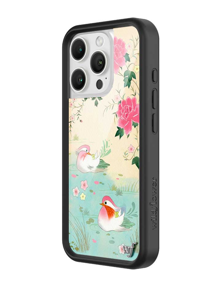 Wildflower Lovers Lagoon iPhone Case