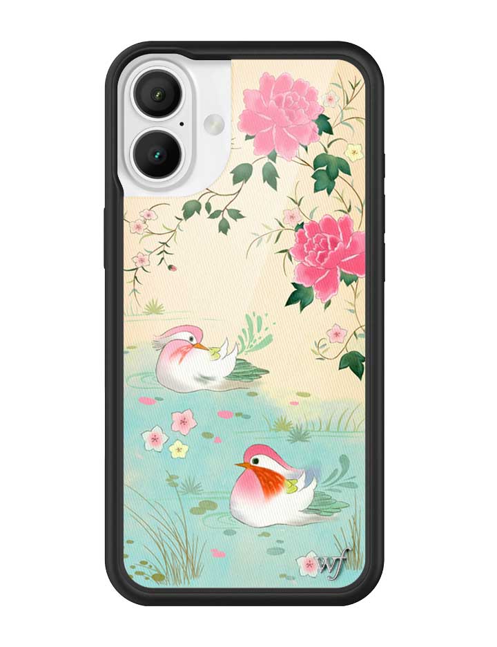 Wildflower Lovers Lagoon iPhone Case