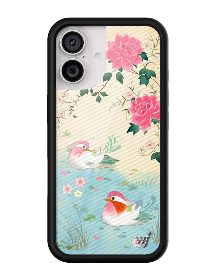 Wildflower Lovers Lagoon iPhone Case