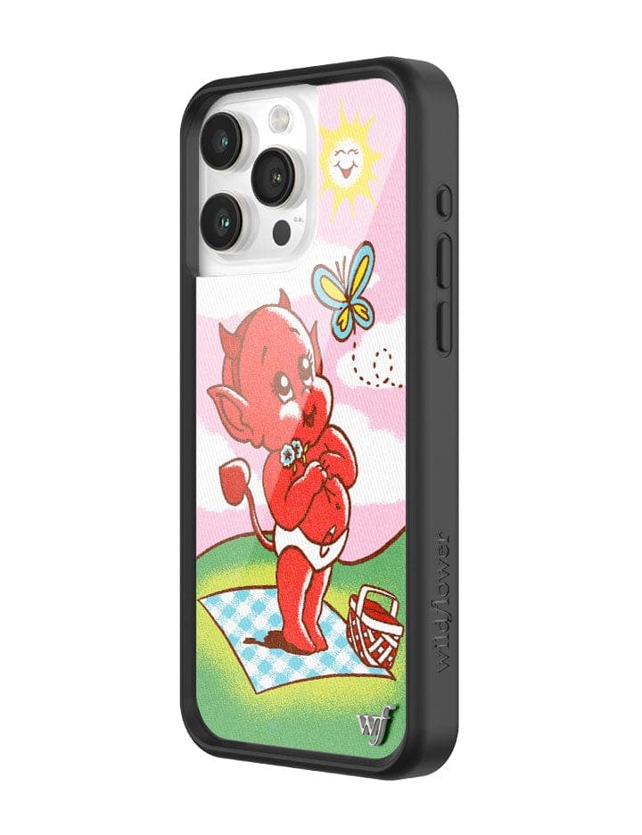 Wildflower Lil Devil iPhone Case