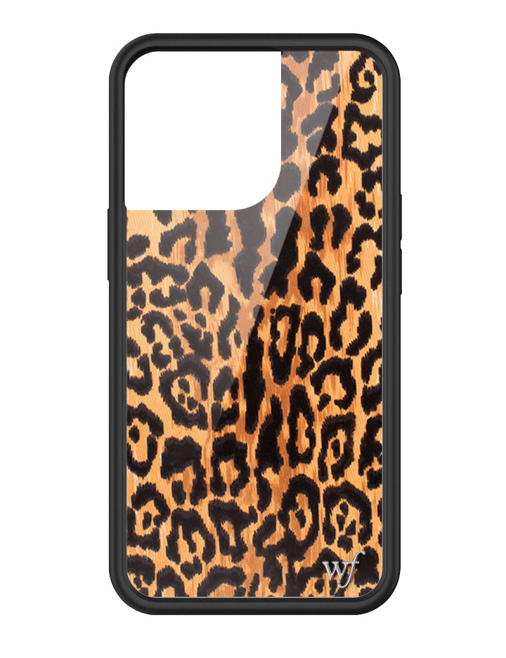 Wildflower Leopard Love iPhone Case