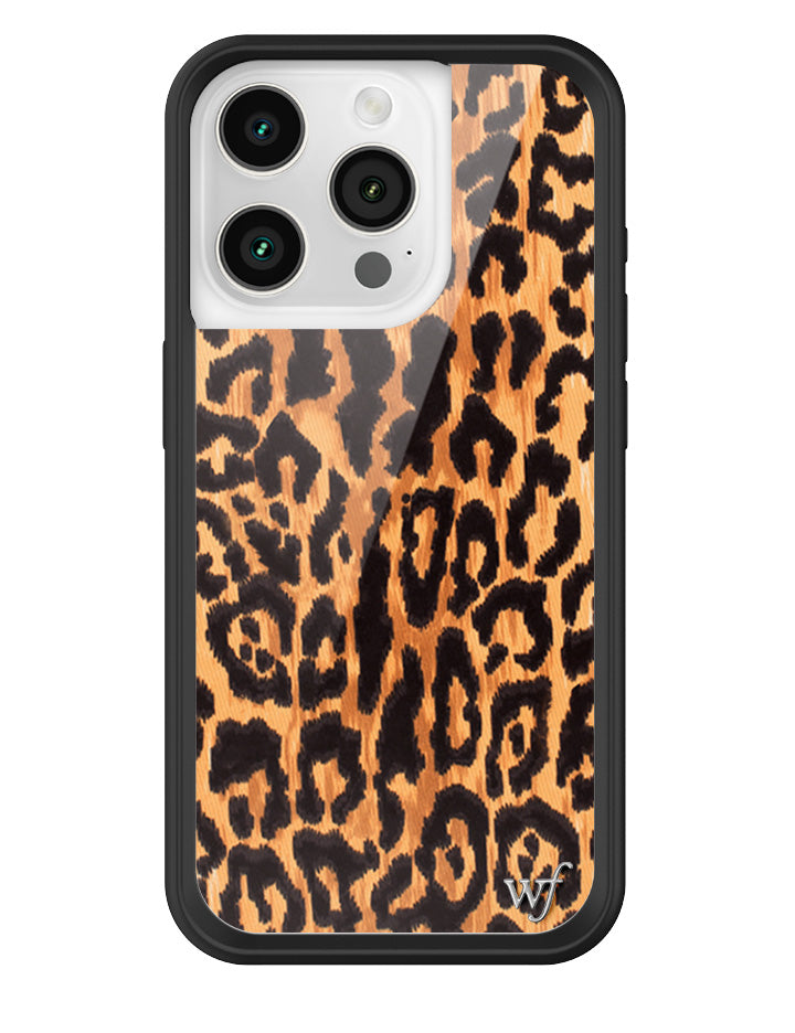 Wildflower Leopard Love iPhone Case