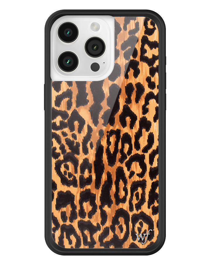 Wildflower Leopard Love iPhone Case