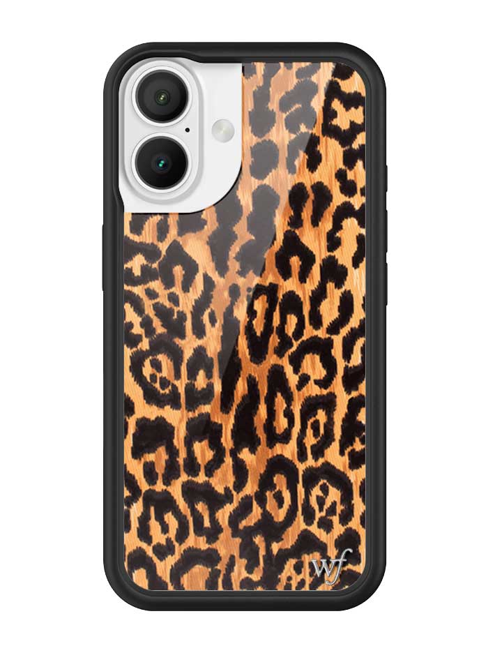 Wildflower Leopard Love iPhone Case