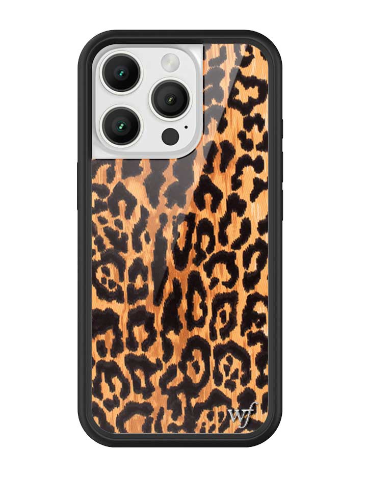 Wildflower Leopard Love iPhone Case