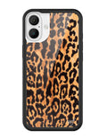 Wildflower Leopard Love iPhone Case