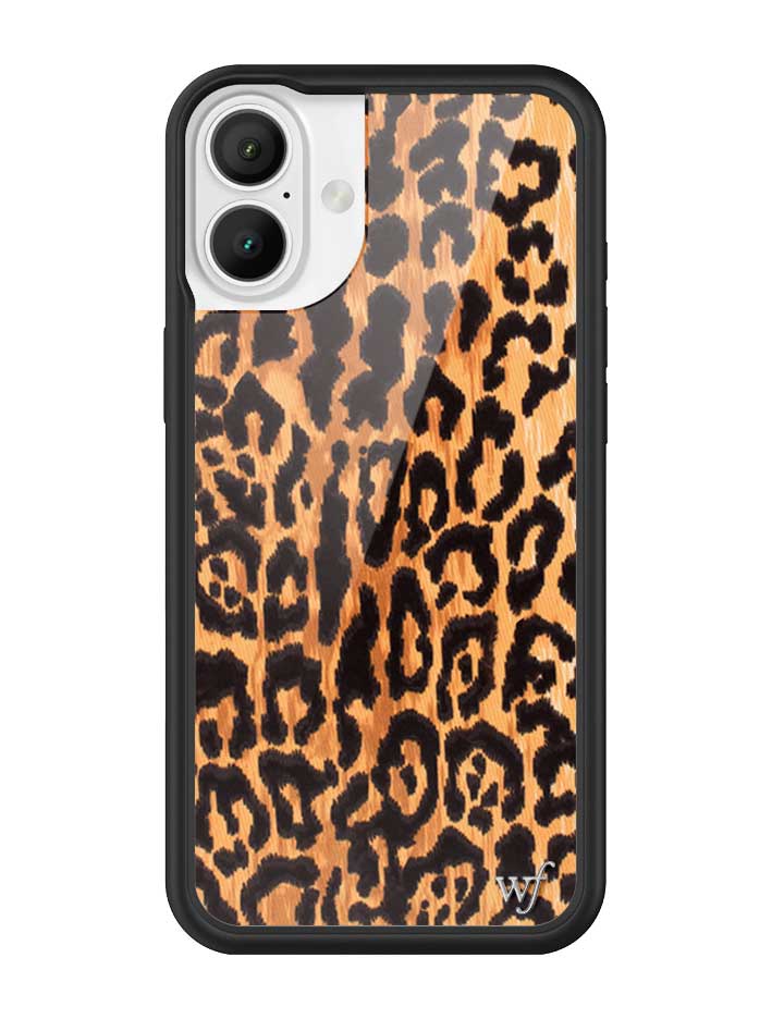 Wildflower Leopard Love iPhone Case
