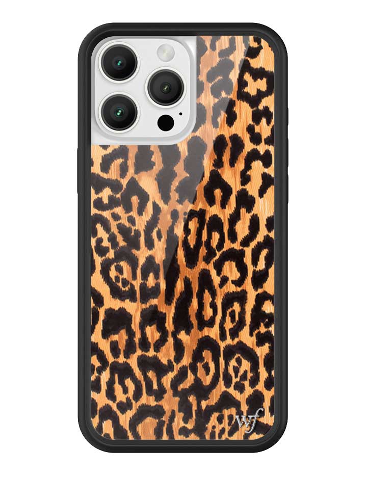 Wildflower Leopard Love iPhone Case
