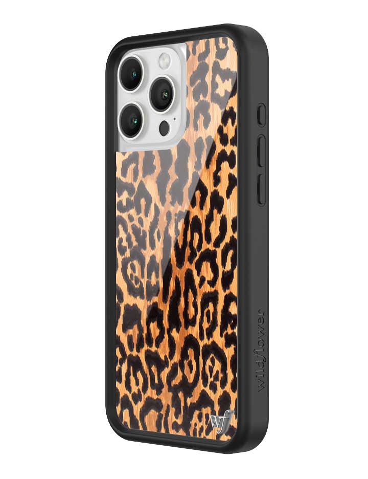 Wildflower Leopard Love iPhone Case