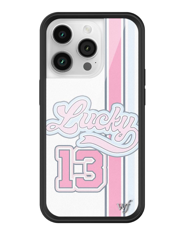 Wildflower Lucky Girl iPhone Case