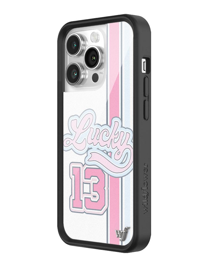 Wildflower Lucky Girl iPhone Case