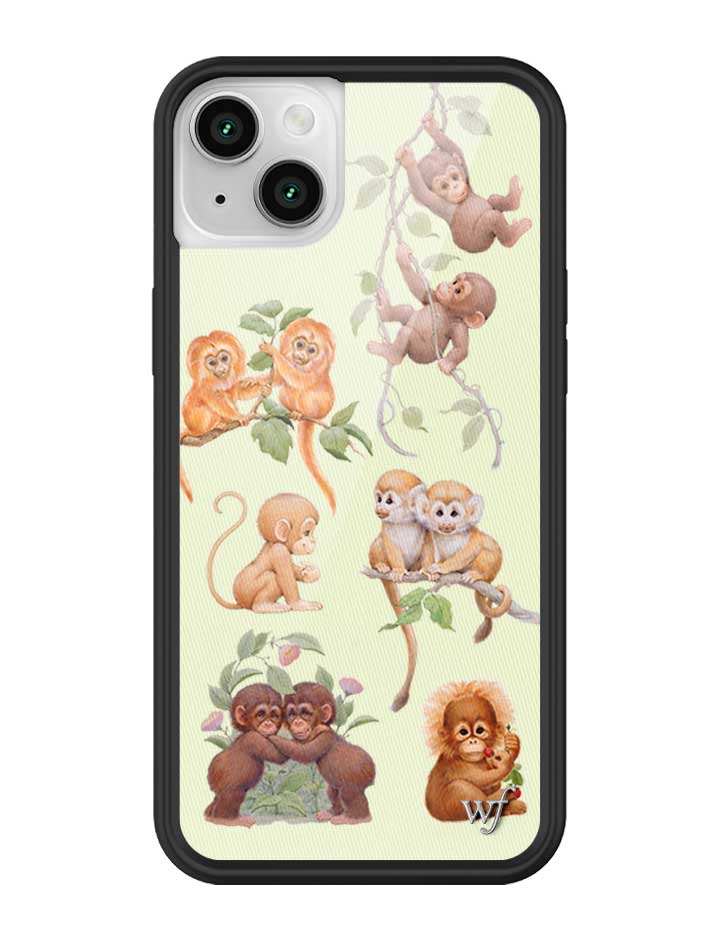 Wildflower Monkey Biz iPhone Case