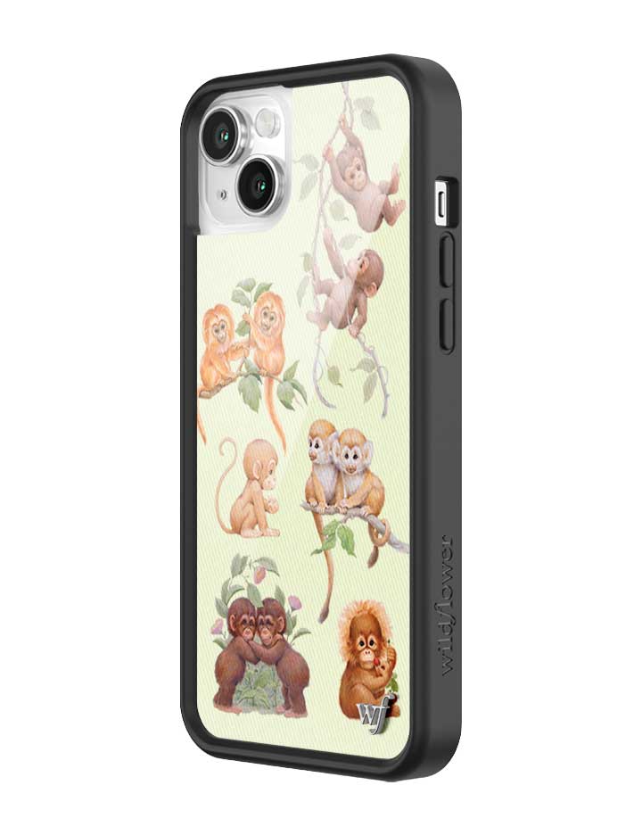 Wildflower Monkey Biz iPhone Case