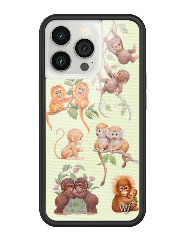 Wildflower Monkey Biz iPhone Case