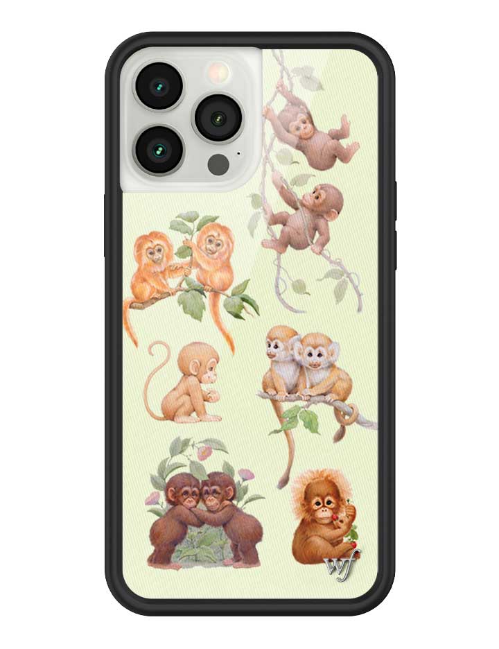 Wildflower Monkey Biz iPhone Case
