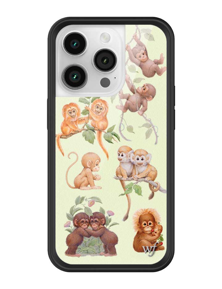 Wildflower Monkey Biz iPhone Case