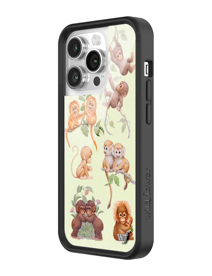 Wildflower Monkey Biz iPhone Case