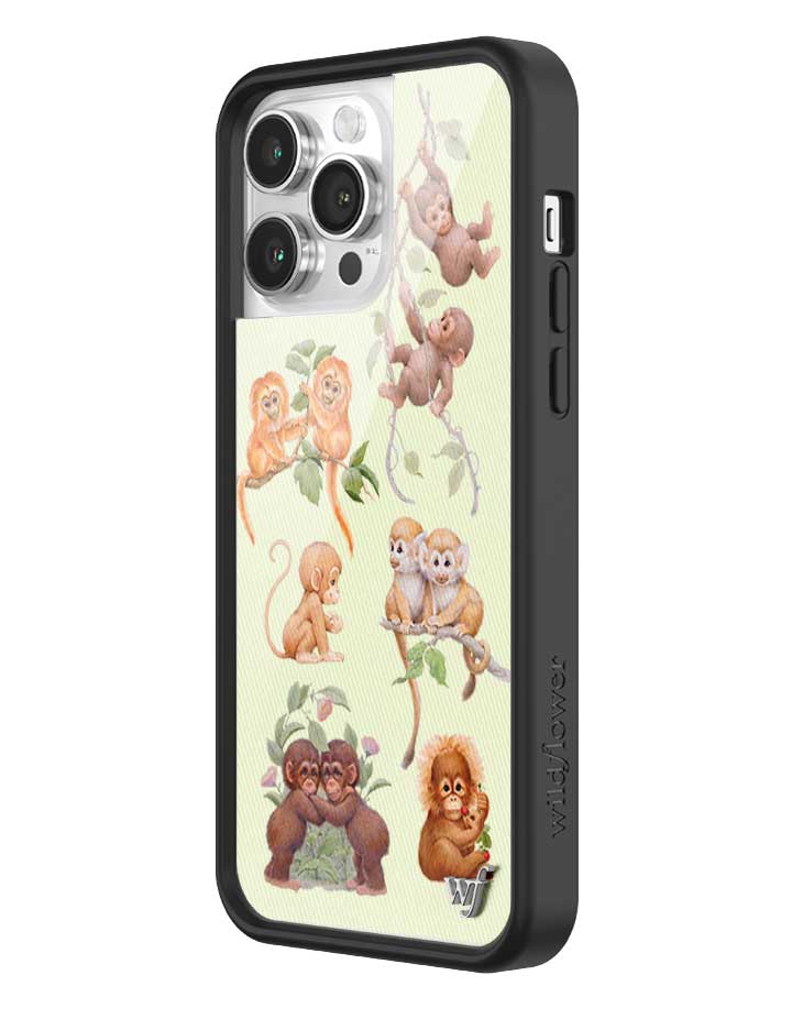 Wildflower Monkey Biz iPhone Case