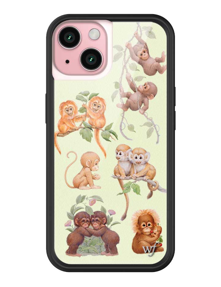 Wildflower Monkey Biz iPhone Case