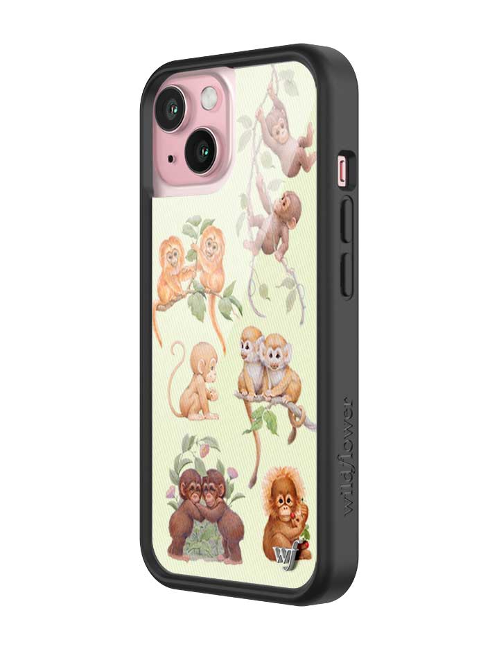 Wildflower Monkey Biz iPhone Case