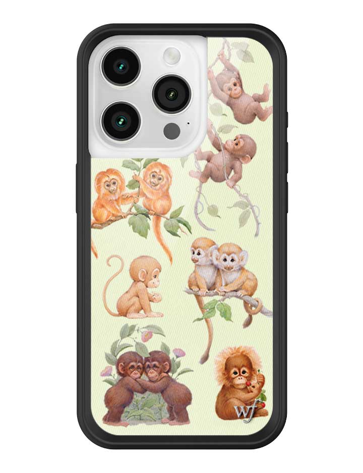 Wildflower Monkey Biz iPhone Case