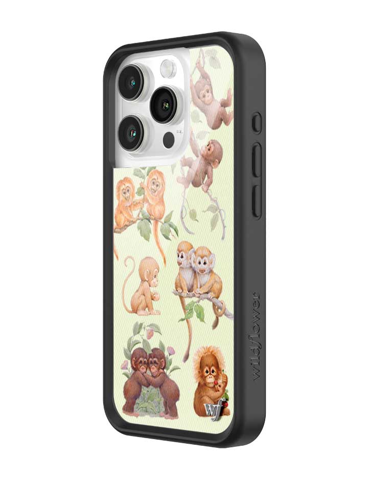 Wildflower Monkey Biz iPhone Case