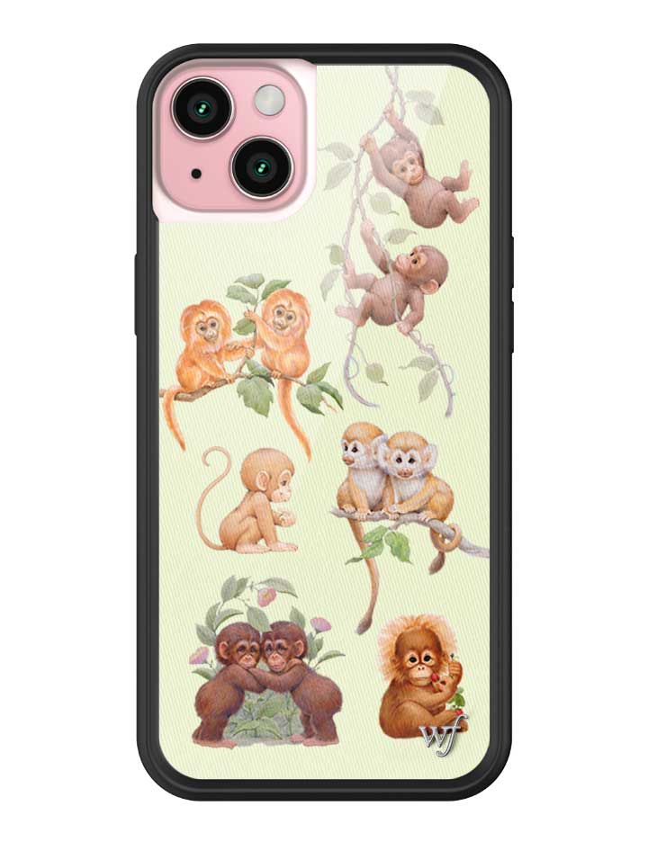 Wildflower Monkey Biz iPhone Case