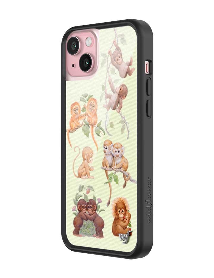 Wildflower Monkey Biz iPhone Case