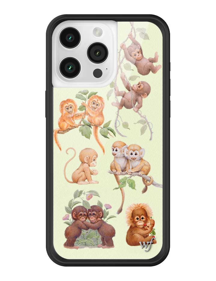 Wildflower Monkey Biz iPhone Case