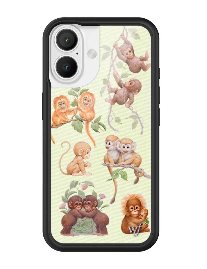 Wildflower Monkey Biz iPhone Case
