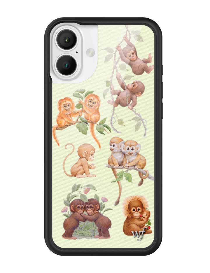 Wildflower Monkey Biz iPhone Case