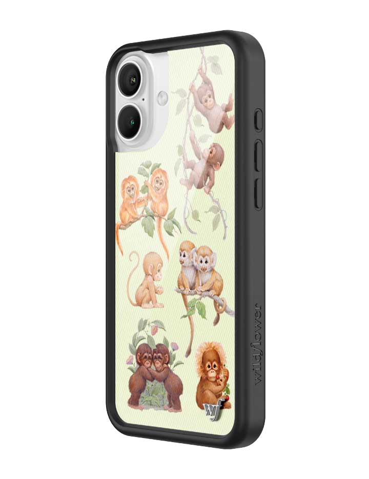 Wildflower Monkey Biz iPhone Case