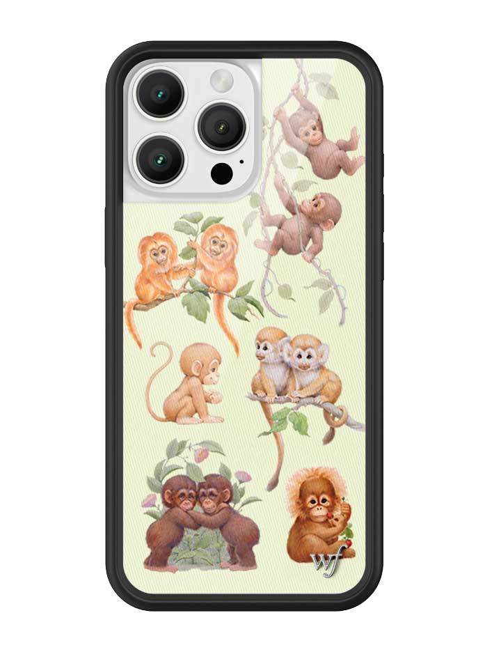 Wildflower Monkey Biz iPhone Case