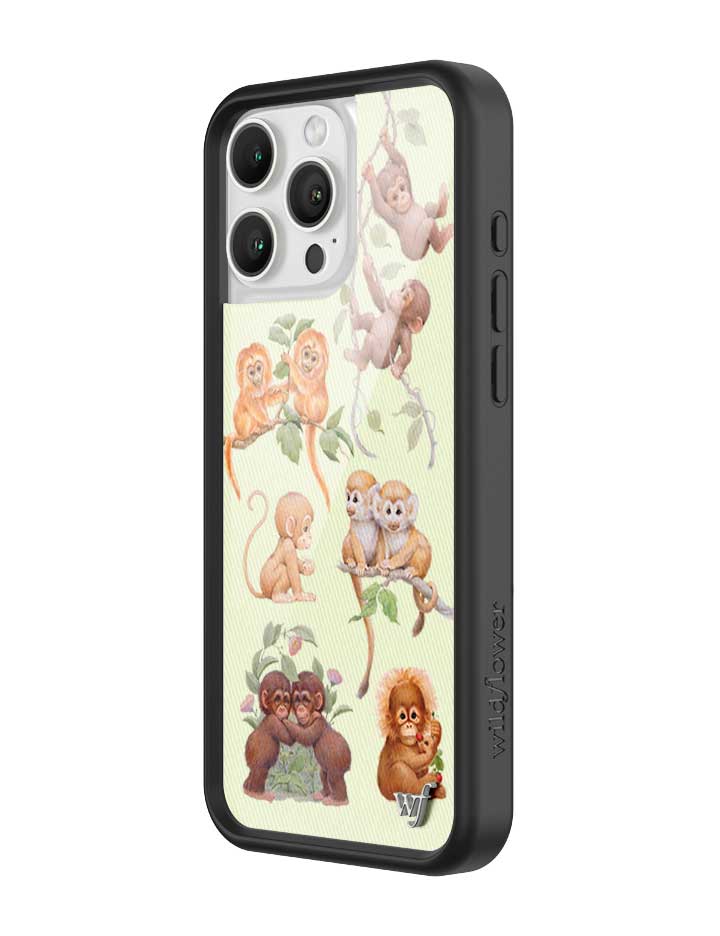 Wildflower Monkey Biz iPhone Case