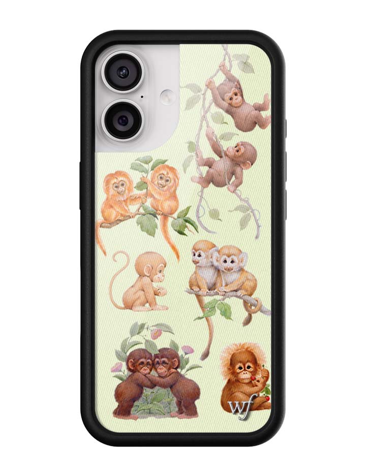 Wildflower Monkey Biz iPhone Case